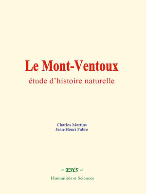 cover image of Le Mont-Ventoux